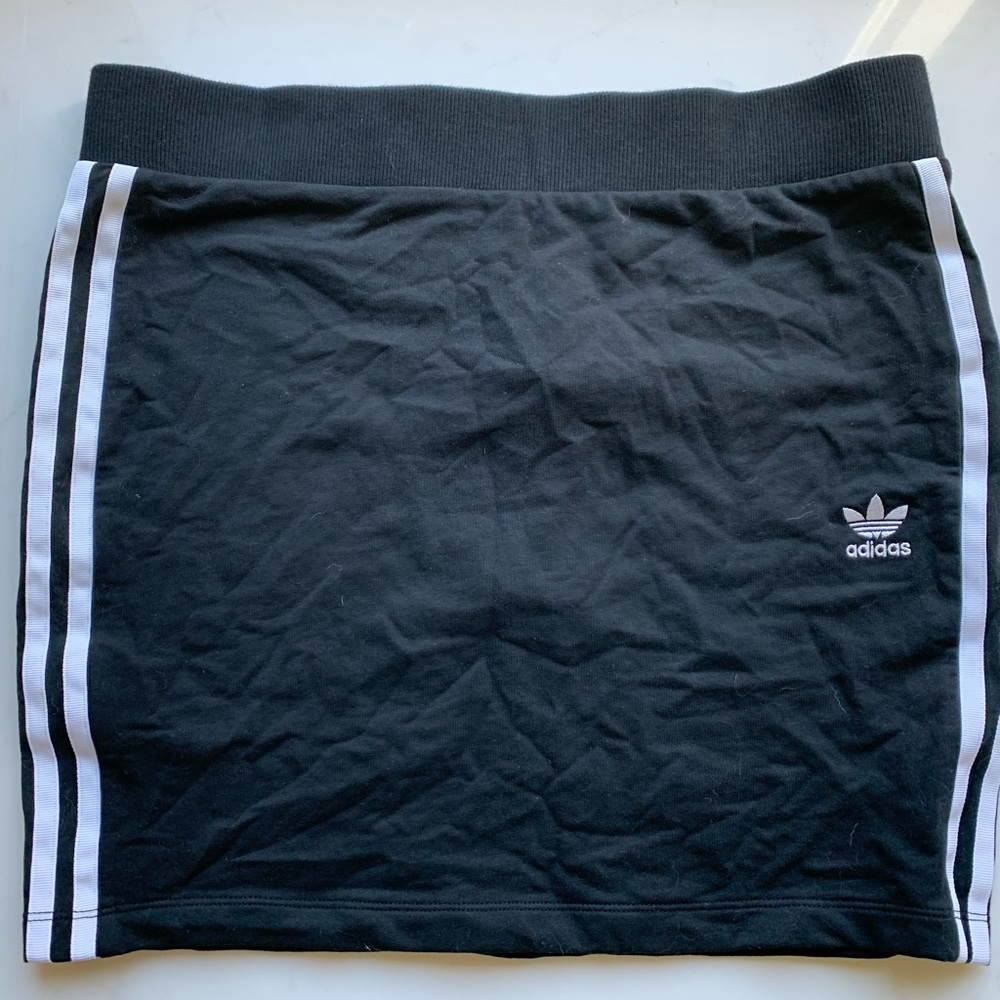 Adidas three stipe mini skirt